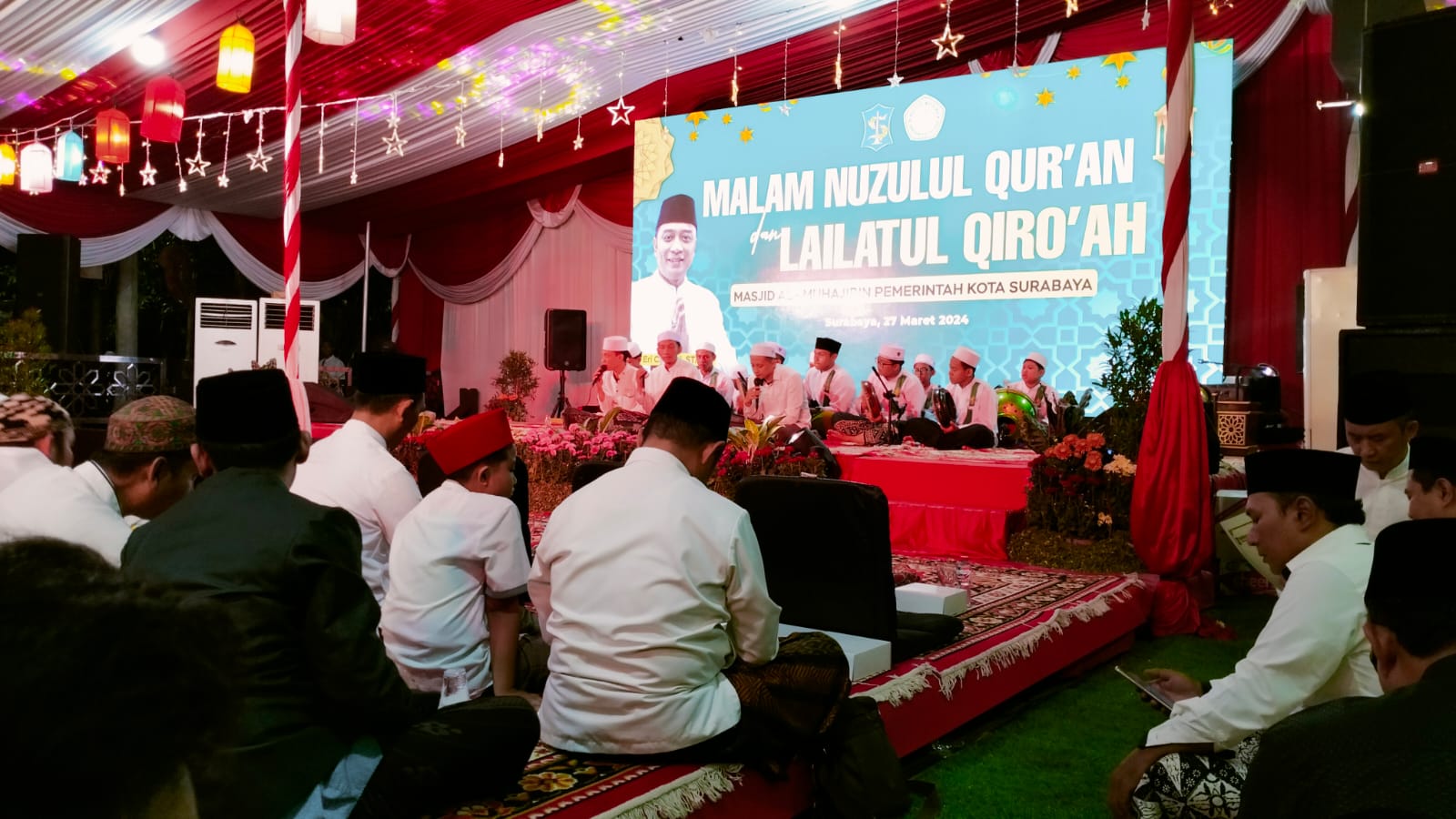 Perayaan Nuzulul Quran dan Lailatul Qiro'ah di Masjid Muhajirin Surabaya: Mempererat Keharmonisan Umat Muslim